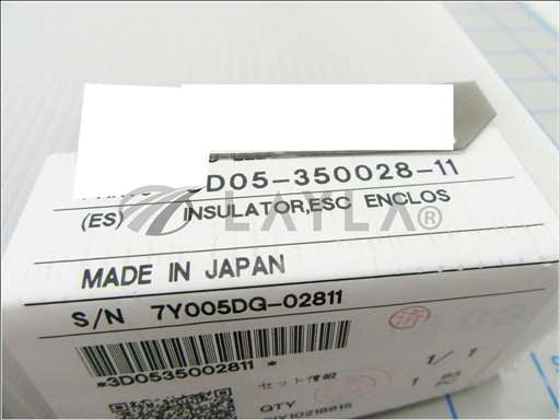 3D05-350028-11/-/3D05-350028-11 / INSULATOR ESC ENCLOSURE / TOKYO ELECTRON TEL/TOKYO ELECTRON TEL/_01