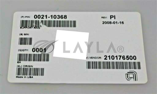 0021-10368/-/0021-10368 / SUPPORT RING,TRECH N.G.,8 ESC / APPLIED MATERIALS AMAT/APPLIED MATERIALS AMAT/_01