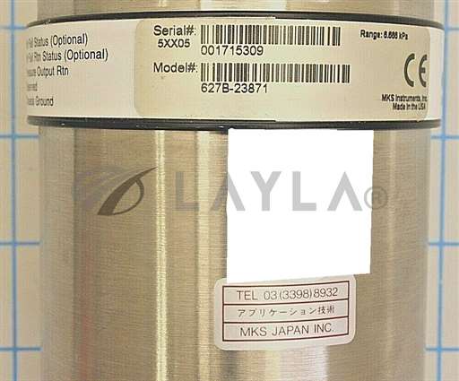 627B-23871/-/627B-23871 / BARATRON CAPACITANCE MANOMETER RANGE 6.666 KPA / MKS/MKS/_01