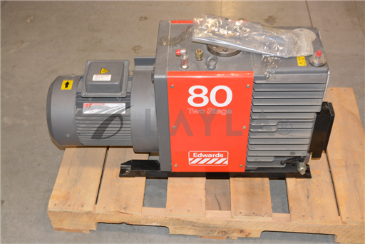 E2M 80/-/E2M 80 / ROTARY VANE DUAL STAGE MECHANICAL VACUUM PUMP,440-480V, 60HZ / EDWARDS/EDWARDS/_01