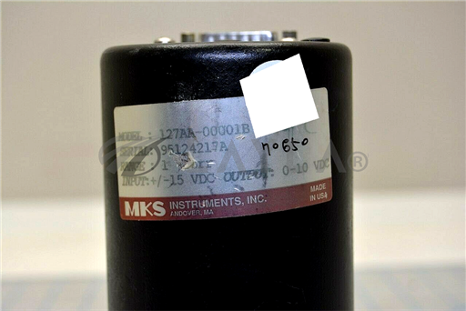 127AA-00001B/-/127AA-00001B / BARATRON PRESSURE TRANSDUCER 1 TORR TYPE 127 / MKS/MKS/_01