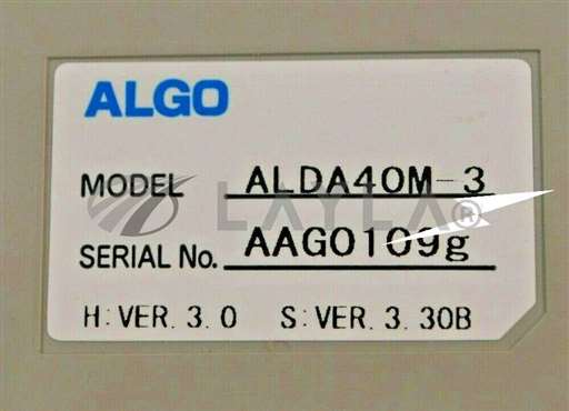 ALDA40M-3/-/ALDA40M-3 / H:VER. 3.0, S: VER. 3.30B, CONTROL MODULE DIN MOUNT / ALGO/ALGO/_01