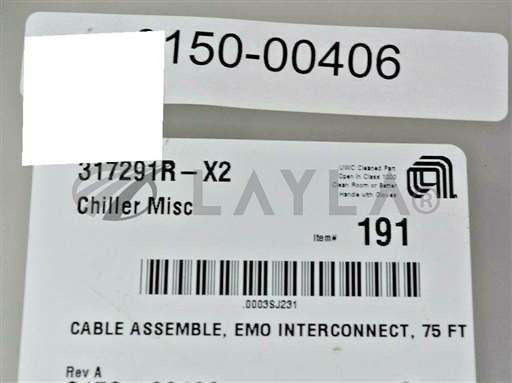 0150-00406/-/0150-00406 / CABLE ASSEMBLE, EMO INTERCONNECT, 75 FT / APPLIED MATERIALS AMAT/Applied Materials AMAT/_01