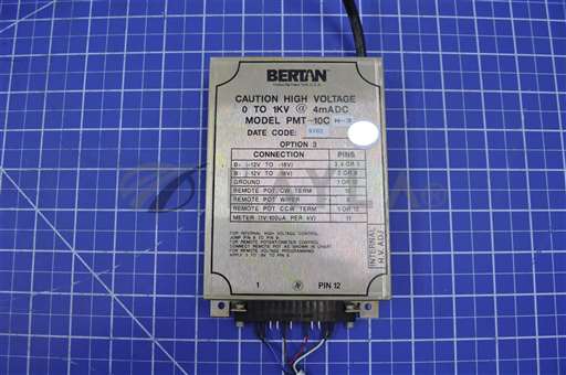 179507//BERTAN PMT-10CN-3, POWER SUPPLY, 0 TO -1KV AT 4MADC/KLA TENCOR/_01