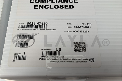 0021-47450/-/BLOCKER, DD2439, SACVD, 300MM PRODUCER/-/-_01