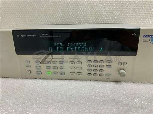 /Agilent 34980A/Agilent 34980A Multi-Function/Switch Measurement Unit/Agilent/_01