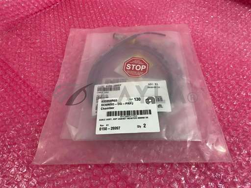 /SA 0150-26997/AMAT SENSO-DG-PRPJ Chamber CABLE ASSY AVP CABINET MONITOR 300MM SA 0150-26997/AMAT/_01