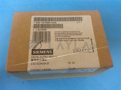 6ES7-132-4BB31-0AA0 | 6ES71324BB310AA0/6ES7 132-4BB31-0AA0/BOX OF 5 SIEMENS 6ES7-132-4BB31-0AA0 SIMATIC DIGITAL OUTPUT MODULES/Siemens/_01