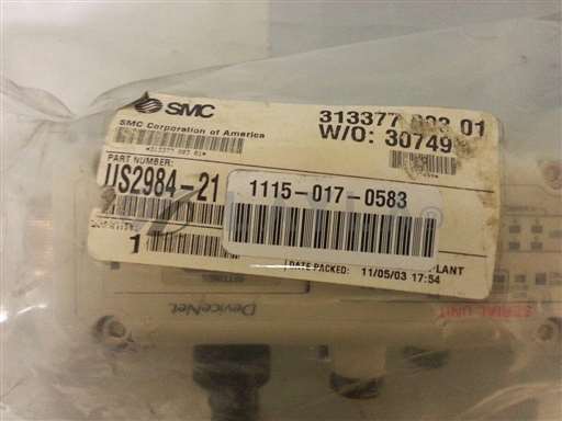 US2984-21//SMC US2984-21 INTERFACE MODULE WITH DEVICENET EX230-SDN1 SEALED/SMC/_01