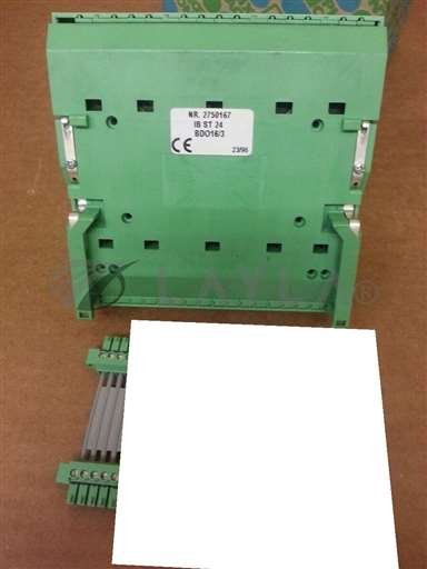 2751700/2750167/PHOENIX CONTACT 2750167 OUTPUT MODULE WITH 2751700 IB STME 24BDO/PHOENIX CONTACT/_01