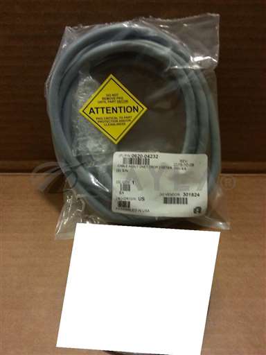0620-04232/0620-04232/AMAT 0620-04232 CABLE ASSY DNET DROP 2 METER 250V 4A SEALED BAG/AMAT/_01