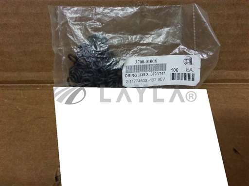 3700-01008/3700-01008/100X AMAT 3700-01008 ORING .239 X .070 V747 2-11774500-127 BLACK/AMAT/_01