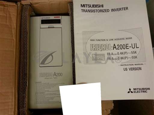FR-A240E-1.5K-UL/FREQROL-A200/MITSUBISHI FR-A240E-1.5K-UL DRIVE 480VAC 2HP FRA240E15KUL - NIB/MITSUBISHI/_01
