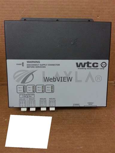 9860054/WEBVIEW4/NEW WELDING TECHNOLOGY 986-0054 WEBVIEW-4 RESITANCE WELD CONTROL/WELDING TECHNOLOGY/_01
