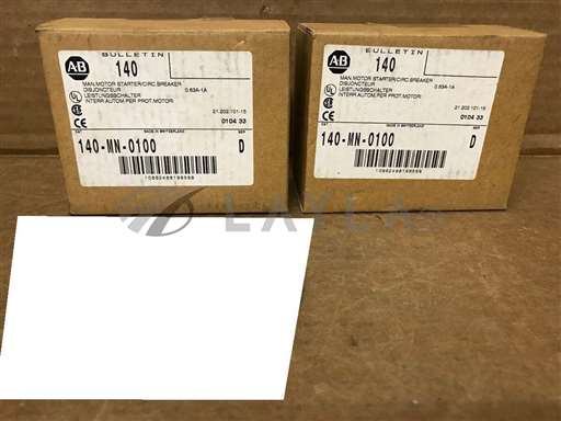 140MN0100/140-MN-0100/NIB 140-MN-0100 SER D ALLEN BRADLEY 140-MN-0100 MOTOR STARTER / CIRCUIT BREAKER/Allen-Bradley/_01
