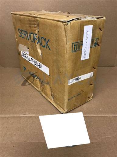 CACR-05-TF2ER-BF/627330/NEW CACR-05-TF2ER-BF YASKAWA CACR05TF2ERBF SERVO DRIVE SERVOPACK/YASKAWA ELECTRIC/_01