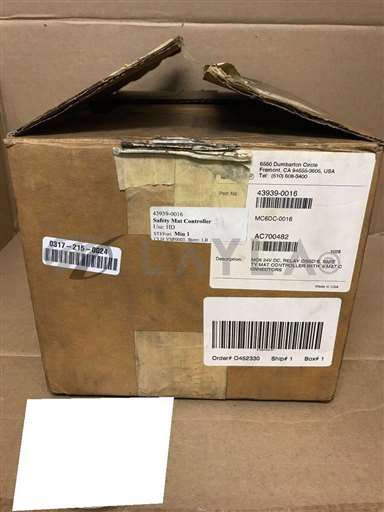 439390016/43939/NIB MC6DC0016 STI MC6DC-0016 SAFETY MAT CONTROLLER 43939-0016/STI/_01