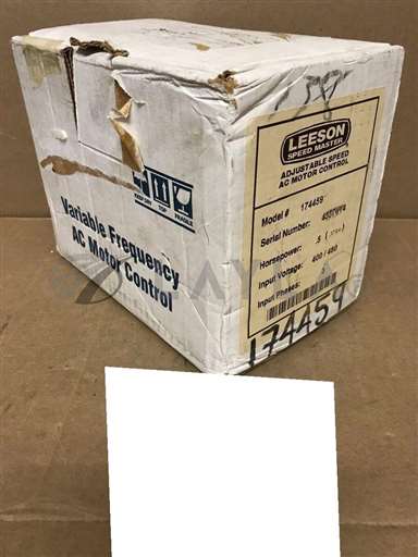 /174459/NIB 174459 REGAL BELOIT LEESON ELECTRIC DRIVE SPEED MASTER 400/480V 3PHASE/REGAL BELOIT LEESON ELECTRIC CO/_01
