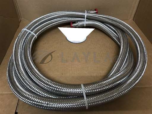 FLEXIBLE BRAIDED METAL HOSE NW16/MHB FLEXIBLE BRAIDED METAL HOSE KF10/16/NEW MKS HPS KF10/16 .75' X .008' X 160' NW16 ISO-KF BRAIDED METAL HOSES/MKS HPS SWAGELOK/_01