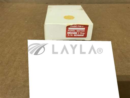 PM-3 ; PM3/PM-3/NIB PM3 NON-LINEAR SYSTEMS PM-3 3 DIGIT PANEL METER 10V RED LED/Linear/_01