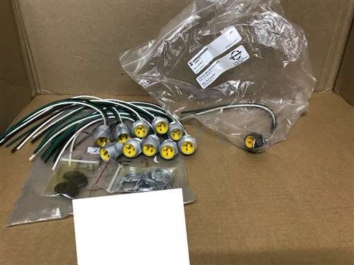 500000344 ; 223990416 ; RSF306381F/RSF30/LOT OF 11 NEW 22-399-0416 LUMBERG AUTOMATION RSF30-638/1F RECEPTACLE/Lumberg/_01