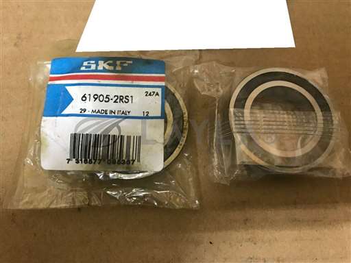 61905-2RS1 ; 619052RS1/61905/LOT 2 NEW 619052RS1 SKF 61905-2RS1 BEARING SINGLE DEEP GROVE SEALED/SKF/_01