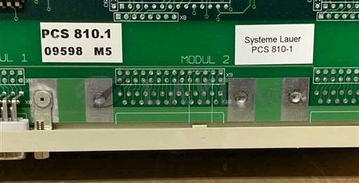 PCS 810.1 09598-M5 ; PCS 810-1 ; PCS8101/Simatic S5 ; PCS 810.1 09598-M5/LAUER SYSTEME PCS-810-1 SINGLE PORT INTERFACE + SIEMENS 6ES5 491-0LB11D/LAUER SYSTEME / SIEMENS/_01