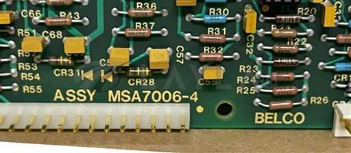 MSA7006-4 | MSA7006A00 | PC7008-4/MSA7006-4 | MSA7006A00 | PC7008-4/NEW BELCO MSA7006-4 | MSA7006A00 MII MICROPROCESSOR BOARD/BELCO/_01