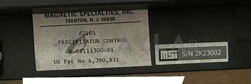 R-C#111300-D1 / 111300-D/R-C#111300-D1 / 111300-D/NEW MSI R-C#111300-D1 / 111300-D PRECIPITATOR CONTROL/MAGNETIC SPECIALTIES/_01