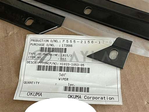 H1023-1053-05 / H1023105305/H1023-1053-05 / H1023105305/NEW LOT 3 OKUMA LU15/2 ITEM 007 H1023-1053-05 / H1023105305 WIPER/Okuma/_01