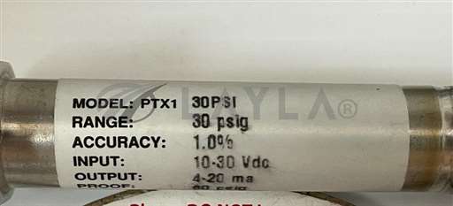 PTX1-05 / PTX105/PTX1-05 / PTX105/NEW KELE PTX1-05 PRESSURE TRANSMITTER 0-30PSI/4-20MA S/N: 90308349/KELE & ASSOCIATES/_01