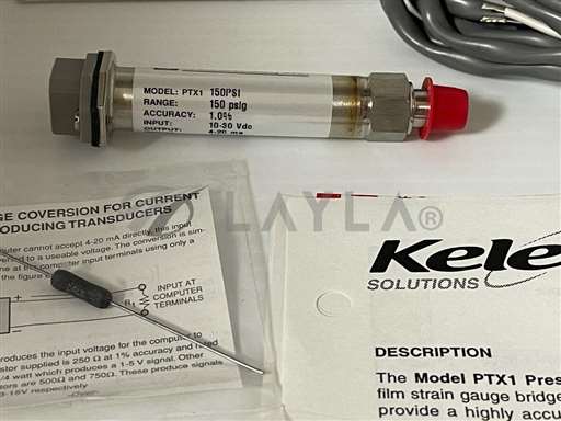 PTX1 / PTX1-08/PTX1 / PTX1-08/NEW KELE PTX1 / PTX1-08 PRESSURE TRANSMITTER 0-150 PSI/4-20MA/KELE & ASSOCIATES/_01