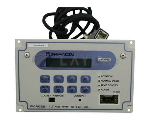 TMP-803/1003/-/SHIMADZU TURBO MOLECULAR PUMP CONTROLLER EI-D1003M TMP-803/1003/Shimadzu/_01