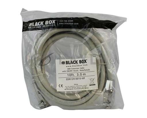 EDN12H-0010-MF/-/BLACK BOX DB9 EXTENSION CABLE 10FT 3.0M EDN12H-0010-MF/Black Box/_01