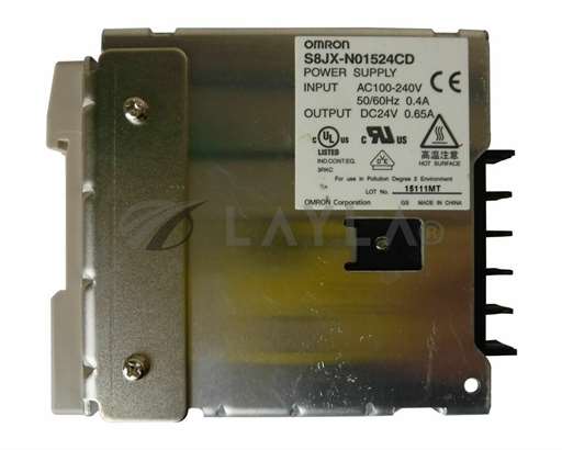 -/-/OMRON SWITCH MODE POWER SUPPLY S8JX-N01524CD//_01