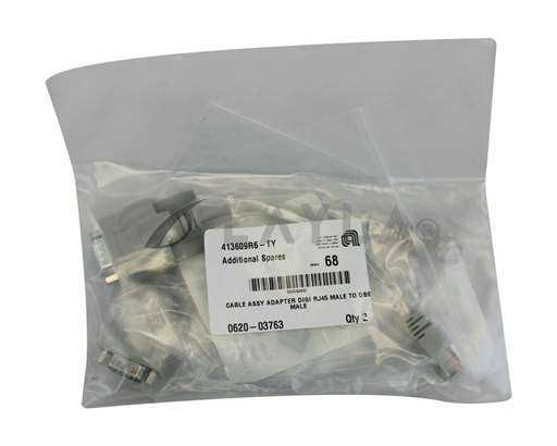 0620-03763/-/APPLIED MATERIALS AMAT CABLE ASSY ADAPTER DIG RJ45 MALE TO DB9 MALE 0620-03763/Applied Materials/_01