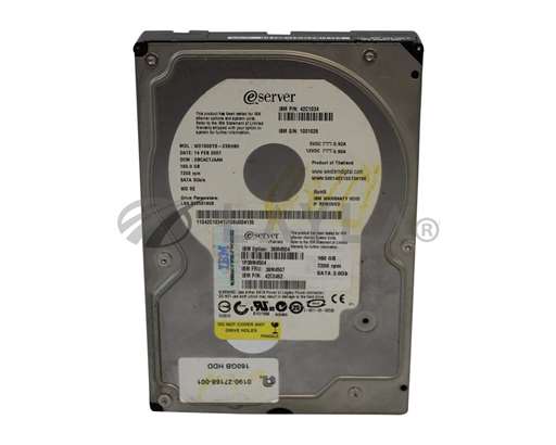 WD1600YS-23SHBO/-/APPLIED MATERIALS 0190-27168-001 IBM 160GB 7200 RPM HARD DRIVE WD1600YS-23SHBO/Applied Materials/_01