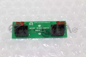 P/N: 0100-0011 Rev. D/-/4410  Applied Materials 0100-00111 PCB EMTR INTCONN Assy F/A INDX/Applied Materials/_01
