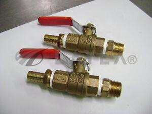 -/-/2114  Lot of 2 W. E. Anderson Brass Ball Valve/W. E. Anderson/_01