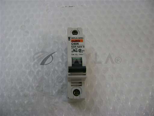 C60N 0.5A/-/E007 Merlin Gerin Multi 9 C60N (Type: C) 0.5A Circuit Breaker/Merlin Gerin/_01