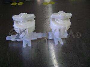 -/-/2267  Lot of 2 Fluoroware 201-46 Valves/Fluoroware/_01