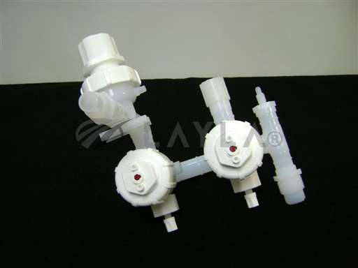 -/-/3272  3 Fluoroware 202-129-01 & 201-40-01 Valves Assy./Fluroware/_01