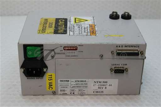 P/N: 27-258087-00 Rev. B/-/5594  Electro Optical Systems NTM-500D, A670-100-7021, 27-258087-00/Electro Optical Systems/_01