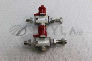 -/-/4160  Lot of 2 SMC NVHS2500-N02-X116 Pneumatic Lock Out Valves/SMC/_01