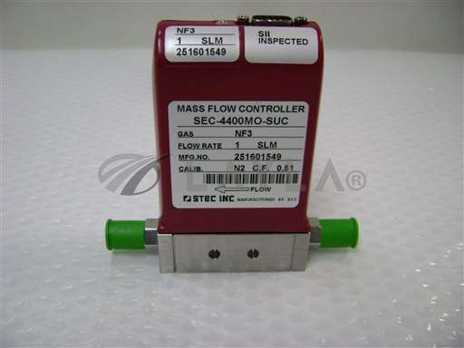 -/-/3325  STEC Instruments SEC-4400MO-SUC Mass Flow Controller, Gas: NF3,1 SLM/STEC Instruments/_01