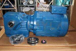 KH97 DRN225S4/-/4334  SEW-Eurodrive KH97 DRN225S4 Right Angle Gearmotor/SEW-Eurodrive/_01