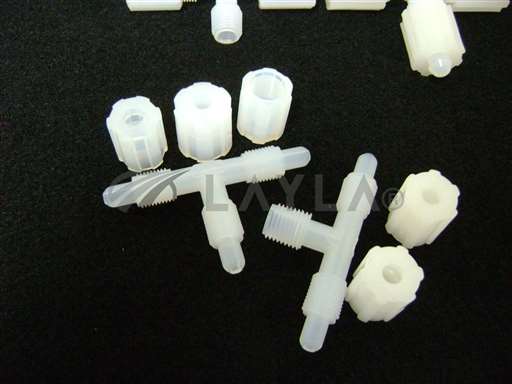-/-/3304 Lot of 7 Galtek  3/8", 1/4" Tees/Galtek (Entegris)/_01