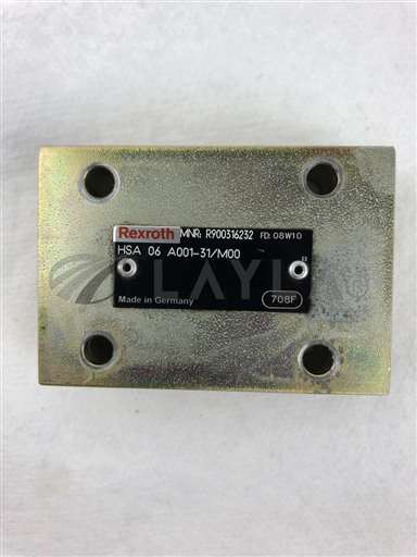 /-/Rexroth HSA 06 A001-31/M00 Valve Cover Plate R900316232/-/_01