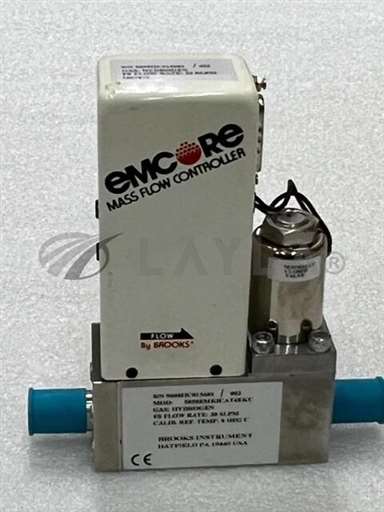 5850EME3CAT4EKC//Emcore Brooks 5850EME3CAT4EKC H2 30 SLPM Mass Flow Controller Used/Emcore Brooks/_01