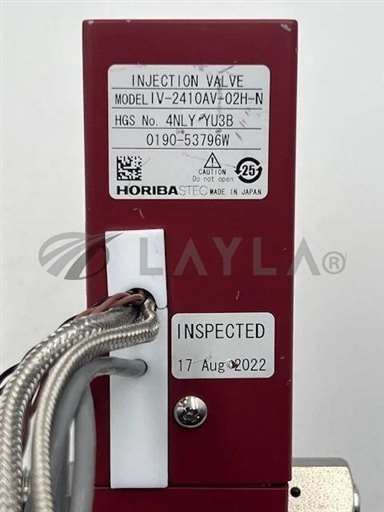 IV-2410AV-02H-N 4NLY YU3B//HORIBASTEC IV-2410AV-02H-N 4NLY YU3B Injection Valve Used Good Condition/HORIBASTEC/_01